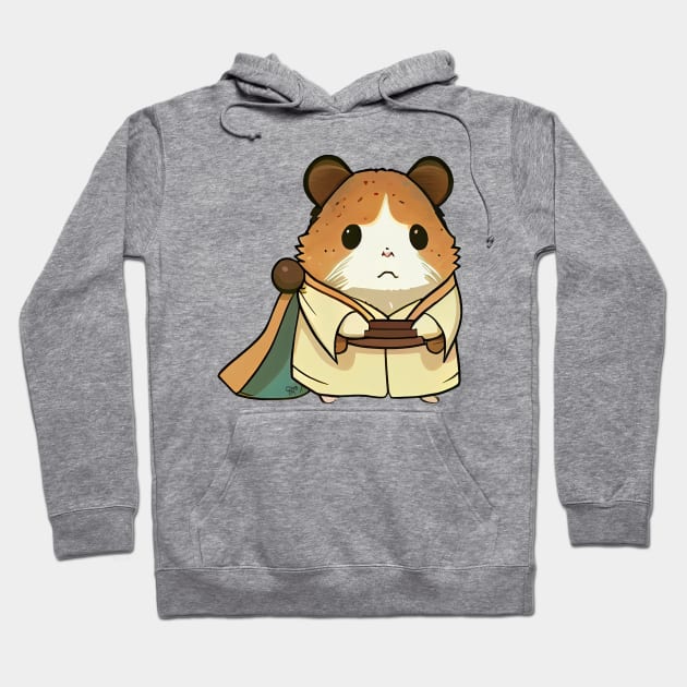 Hamster Gerbil Samurai Robe ----Tellingmoon © Hoodie by Tellingmoon